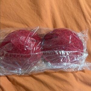 Elegant Red Lace Women's Accessory